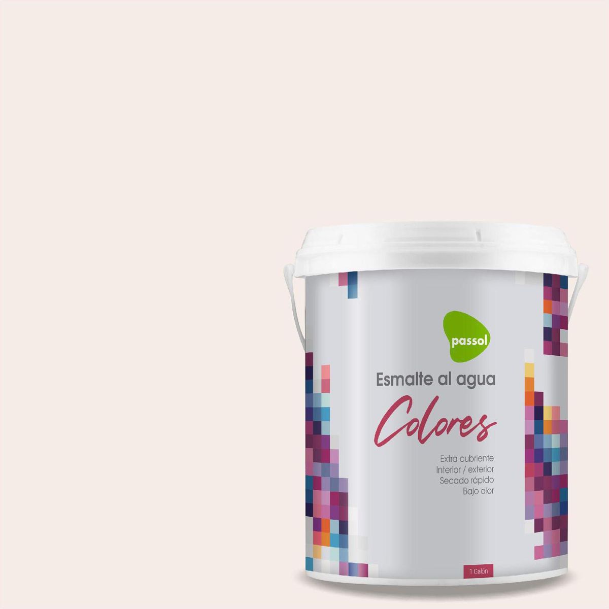PASSOL - Esmalte al Agua 1 galón(es) Mate Blanco Pale Dogwood