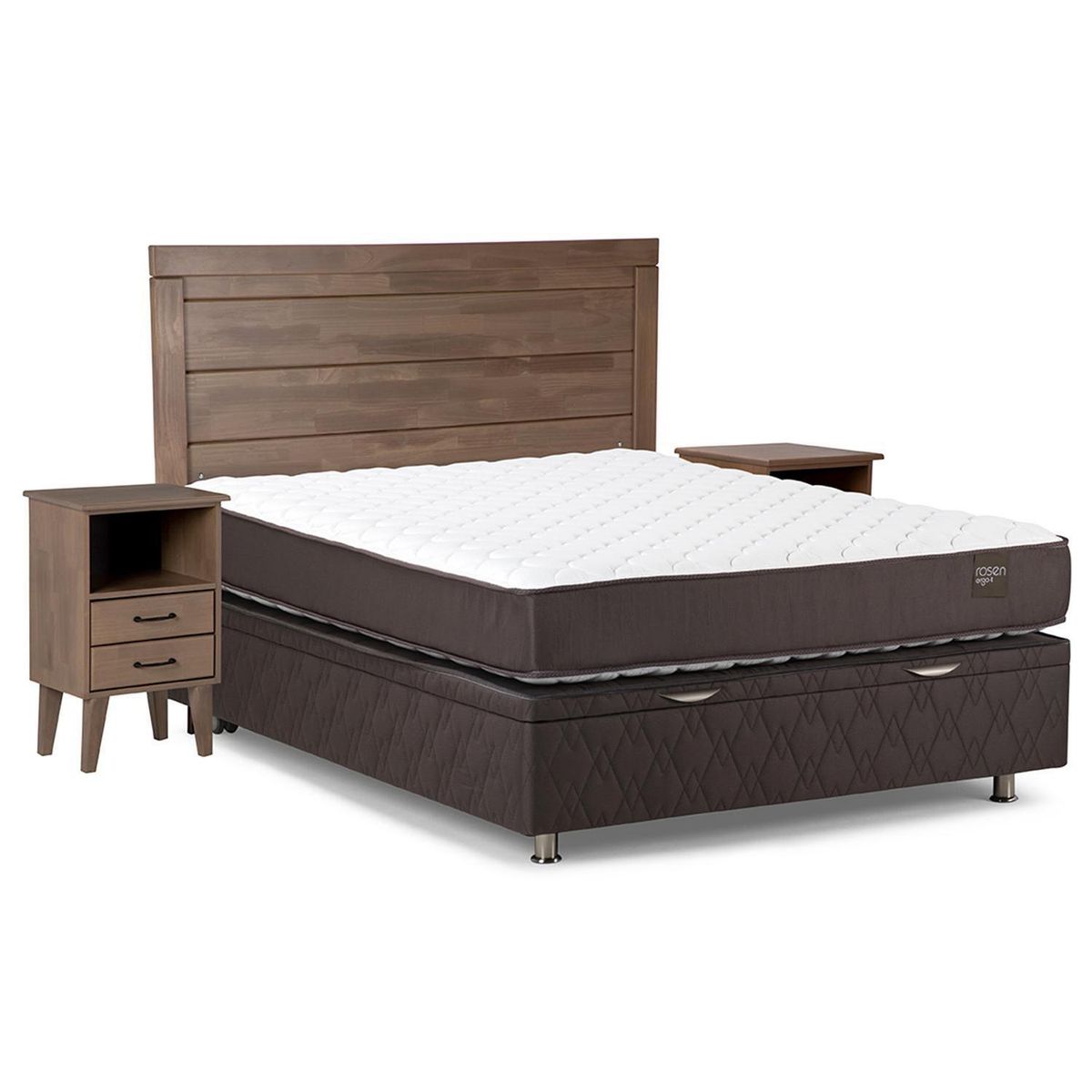 ROSEN - Boxet 2 plazas de Estructura Ergo T Café