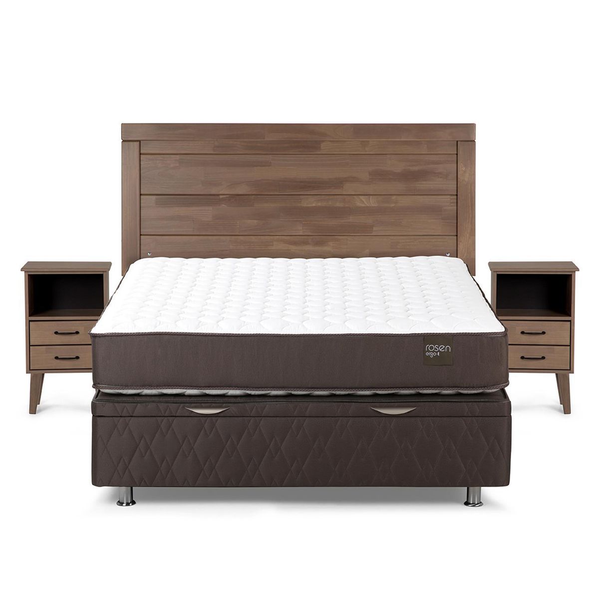 ROSEN - Boxet 2 plazas de Estructura Ergo T Café