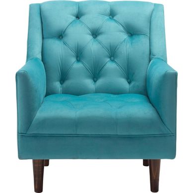 Sitial Capitone Turquesa 92x71x76 cm