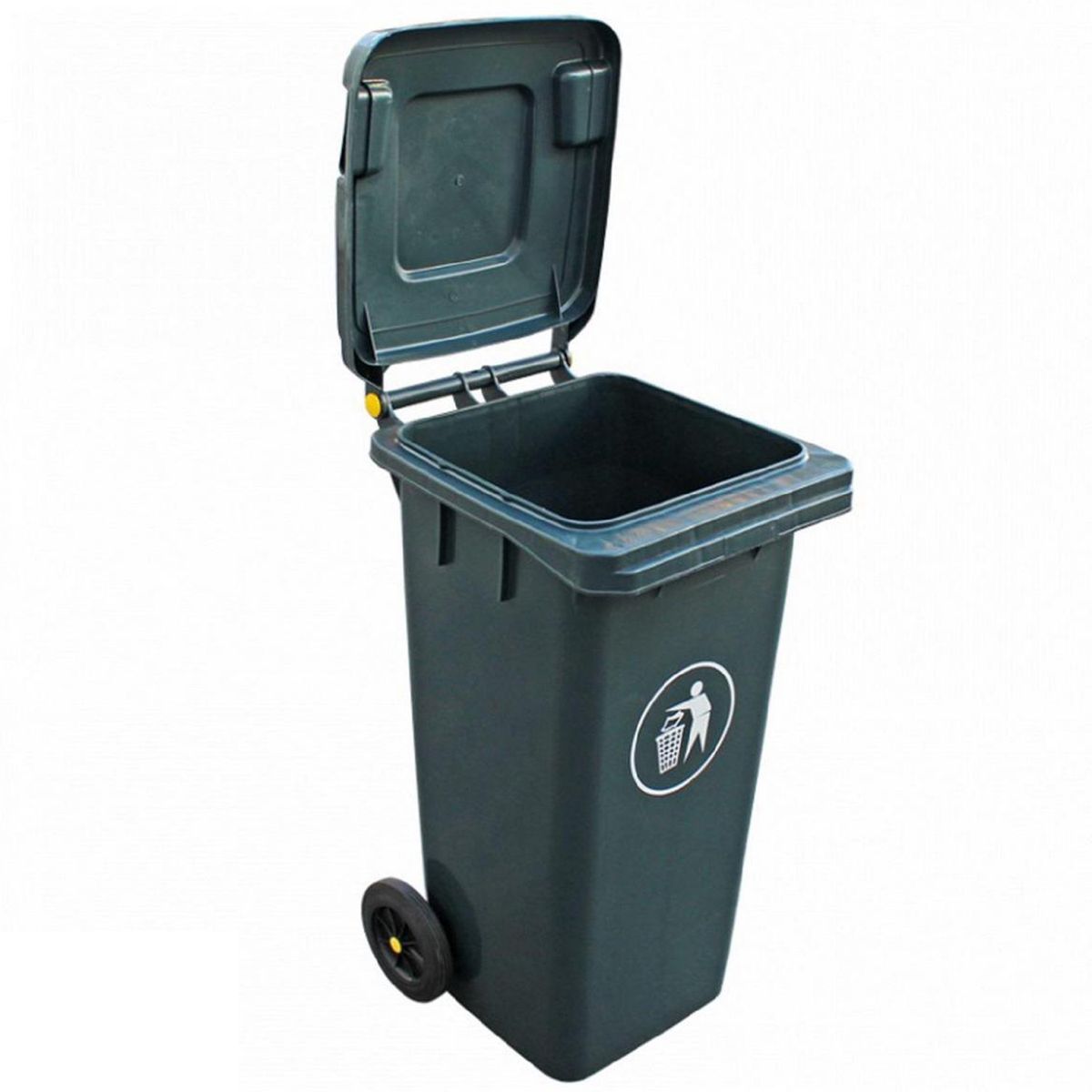 SIGNET - Basurero Contenedor Signet 360 L Con 2 Ruedas De Gris