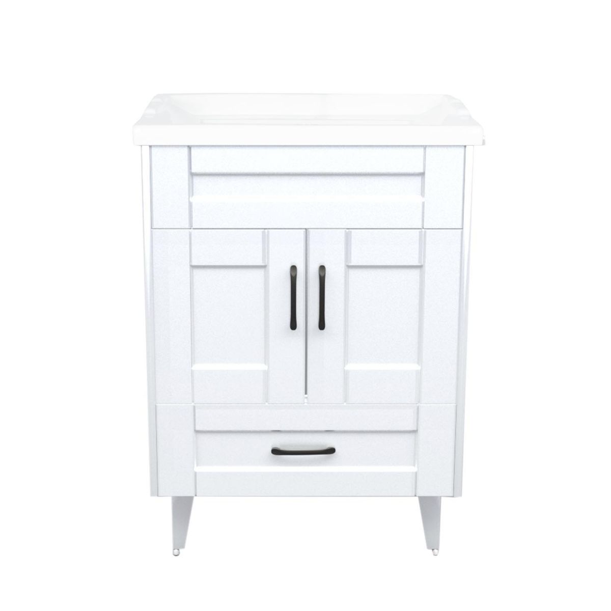 DOMSA - Kit mueble vanitorio B60SK F blanco 60 cm