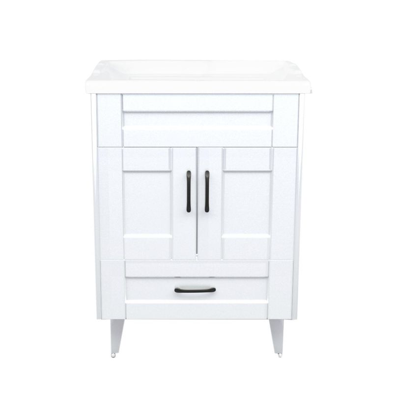 DOMSA - Kit mueble vanitorio B60SK F blanco 60 cm