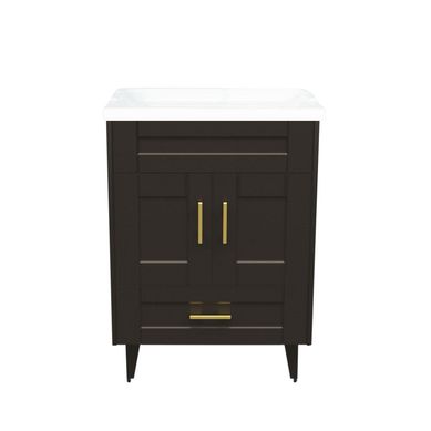 Kit mueble vanitorio Deluxe B60SK F caf 80 cm