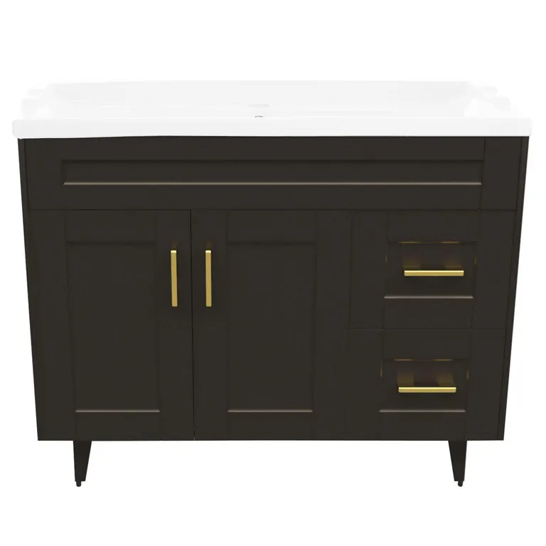 Kit mueble vanitorio Deluxe 100SK P blanco 70 cm