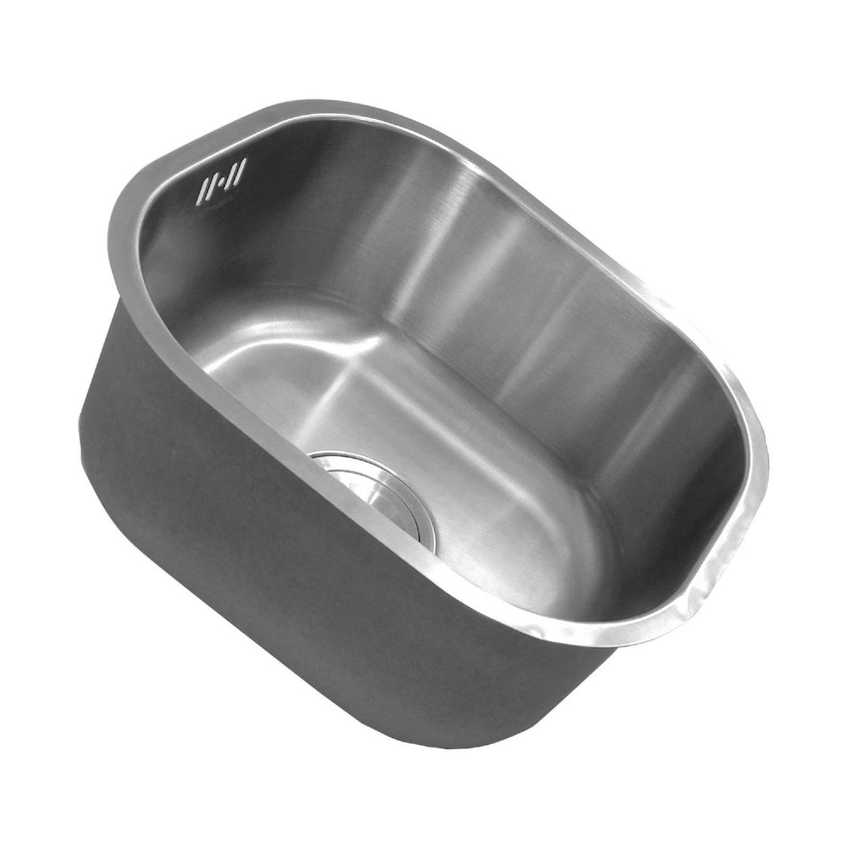 DOMSA - Lavaplatos Bajo Cubierta 1 Cubeta(s) 38x20x33 cm Acero inoxidable