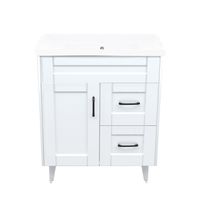 Kit mueble vanitorio Deluxe 70SK F blanco 70 cm