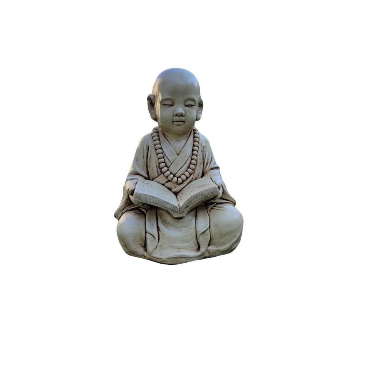 SAT NAM INSPIRES - Buda  libro marfil 45x32x32 cm