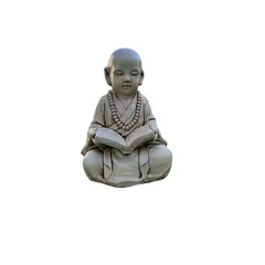 SAT NAM INSPIRES - Buda libro marfil 45x32x32 cm