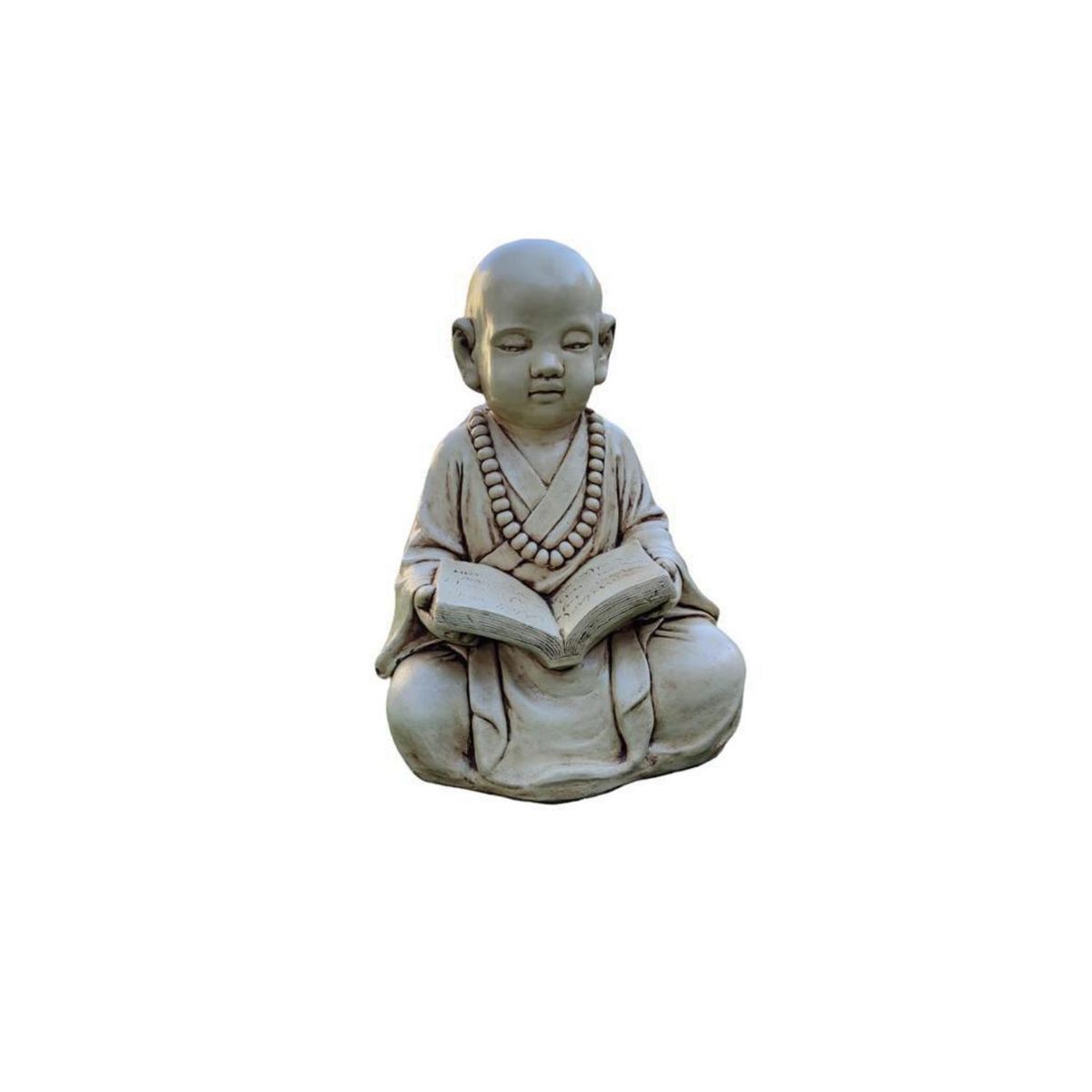 SAT NAM INSPIRES - Buda  libro marfil 45x32x32 cm
