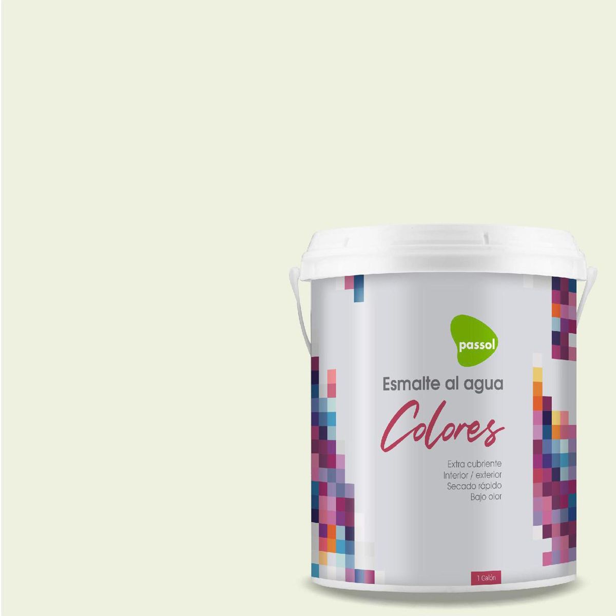PASSOL - Esmalte al Agua 1 galón(es) Mate Beige Peaceful