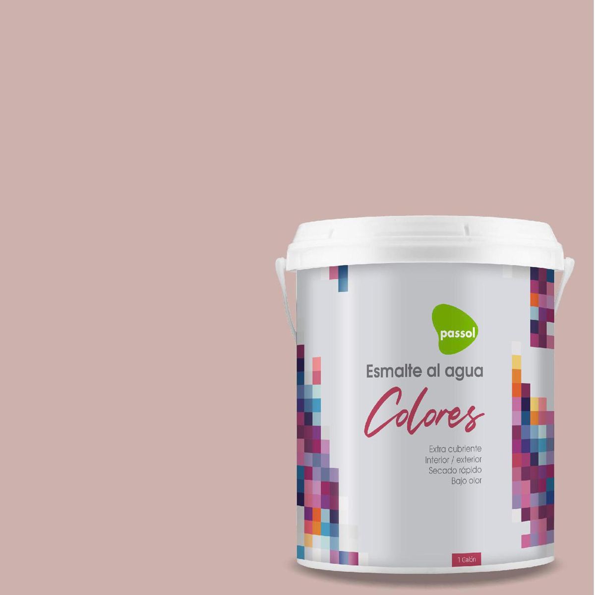 PASSOL - Esmalte al Agua 1 galón(es) Mate Beige Camelot
