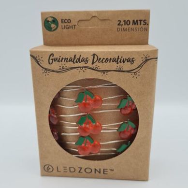 Guirnalda Decorativa Cherry a Batera 20 Luces