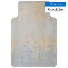 DIB - Protector Piso Design 91x122 cm PVC Gris