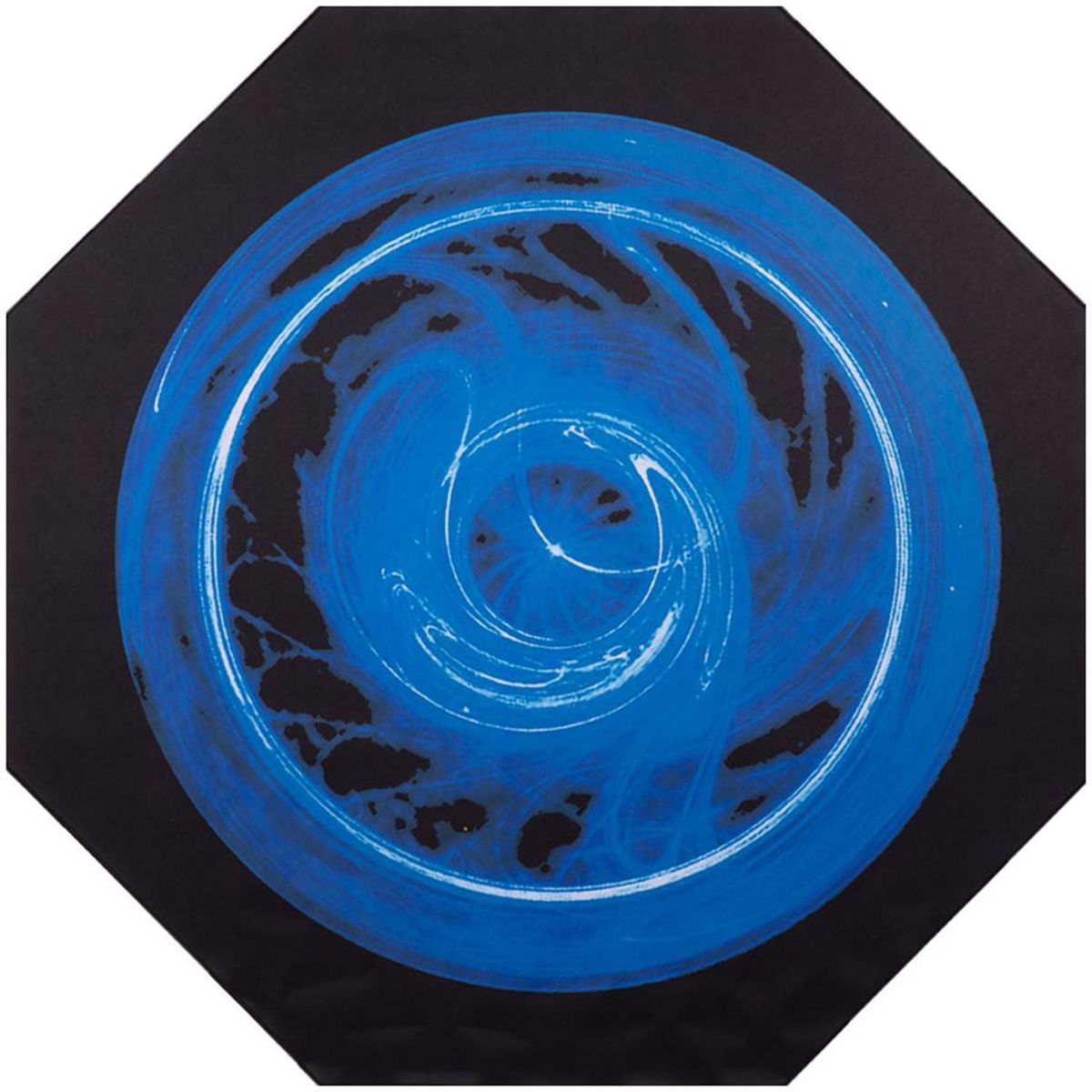 DIB - Protector Piso Gamer 117x117 cm Goma Azul