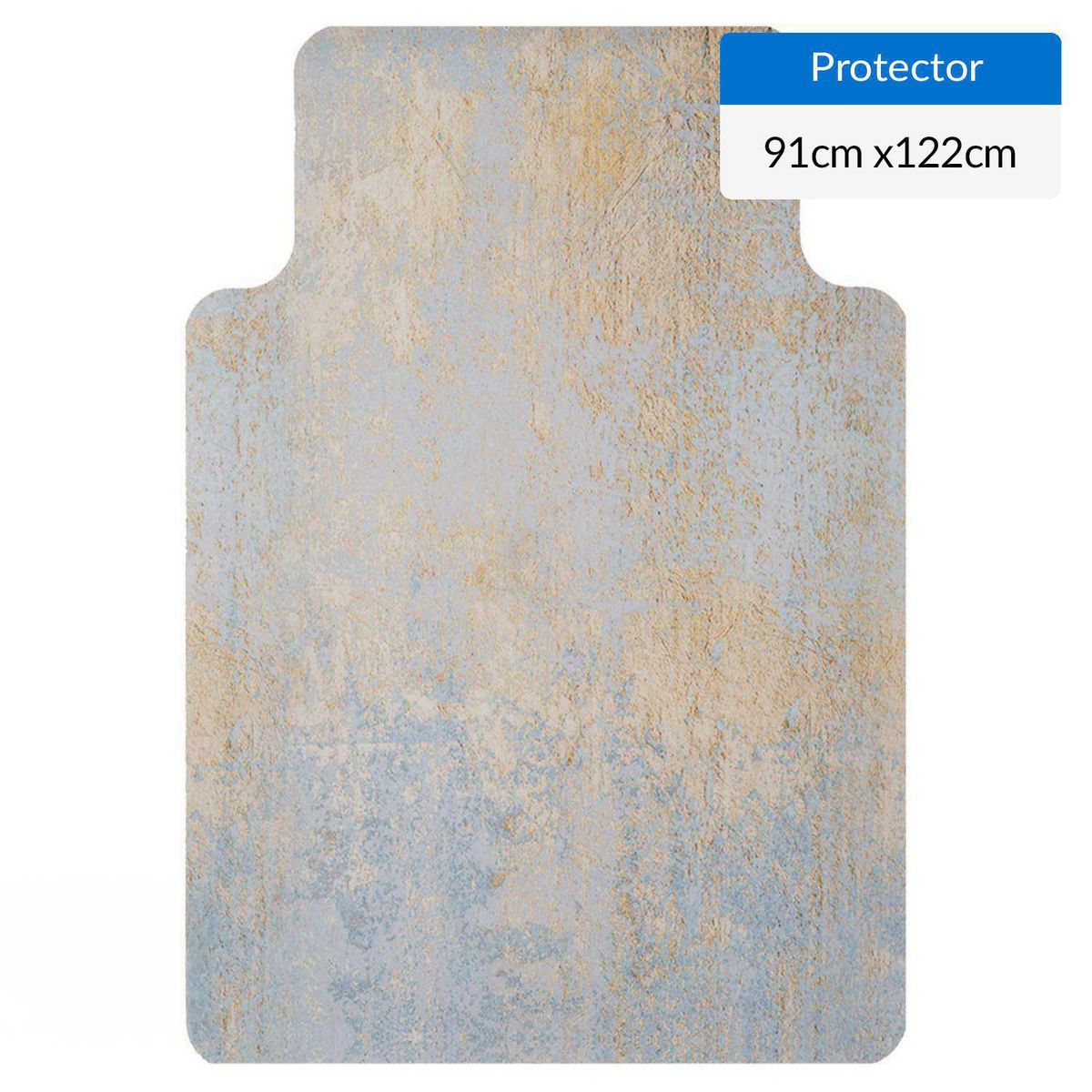 DIB - Protector Piso Design 91x122 cm PVC Azul
