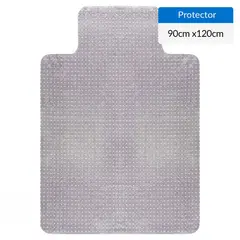DIB - Protector Piso Chairmat Blando 90x120 cm Gris