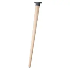 KUTZ - Pata madera conica 710mm laca nat. sin base