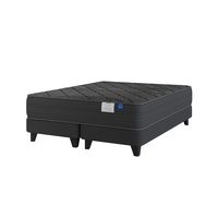 Cama King Europea Black Gris