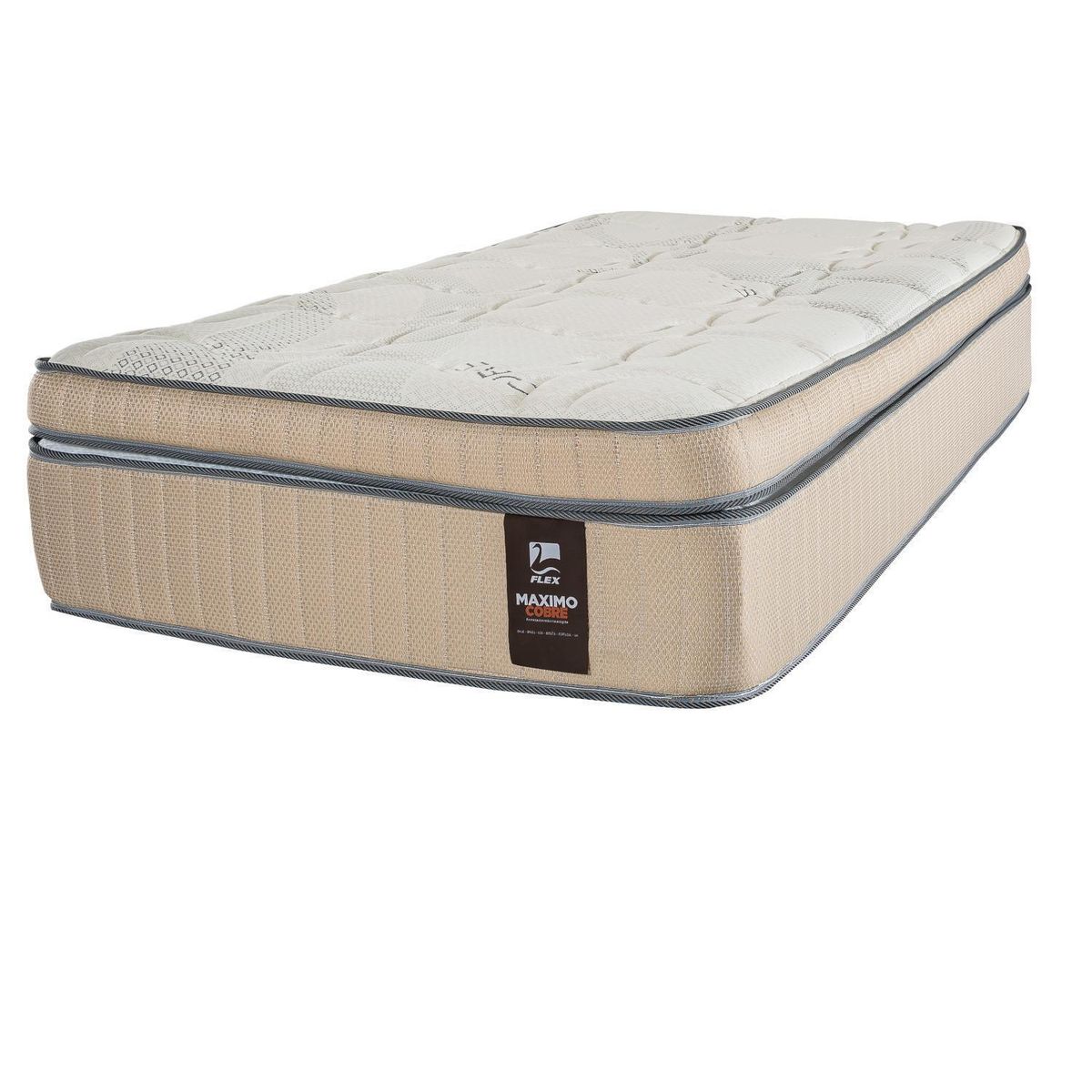 FLEX - Colchón Máximo Cobre 1.5 plaza (105x190)