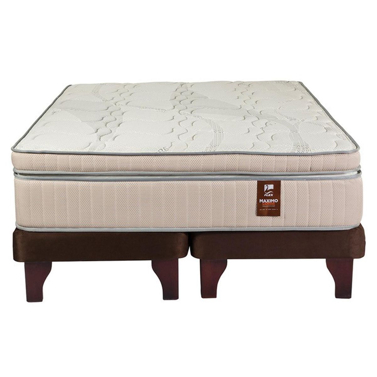 FLEX - Cama Super king Europea Máximo Cobre Marfil