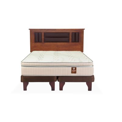 Imagen 2 del producto Cama Europea Máximo Cobre 2 Plazas (150X200) Bd + Respaldo Lorraine