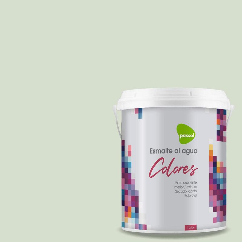 PASSOL - Esmalte al Agua Mate 1 galón(es) Blanco Capulet