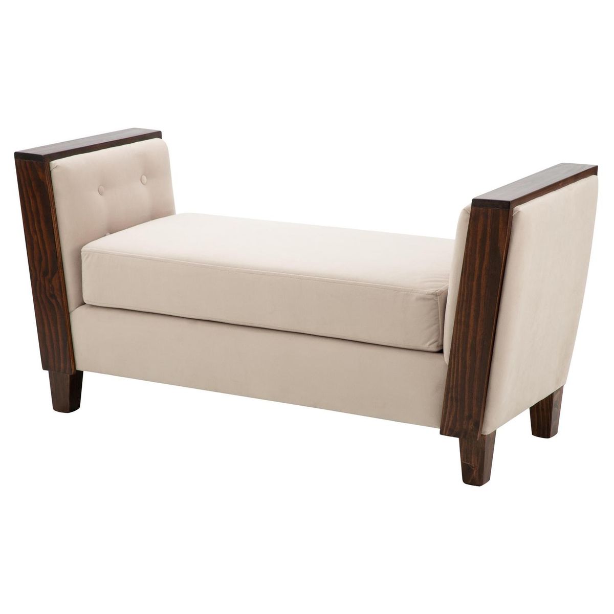 NUEVALINEA - Banqueta 1 cuerpo Venecia 135x73x49 cm Crudo