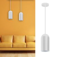 Lámpara Colgante Otto 1 Luz Aluminio Negro