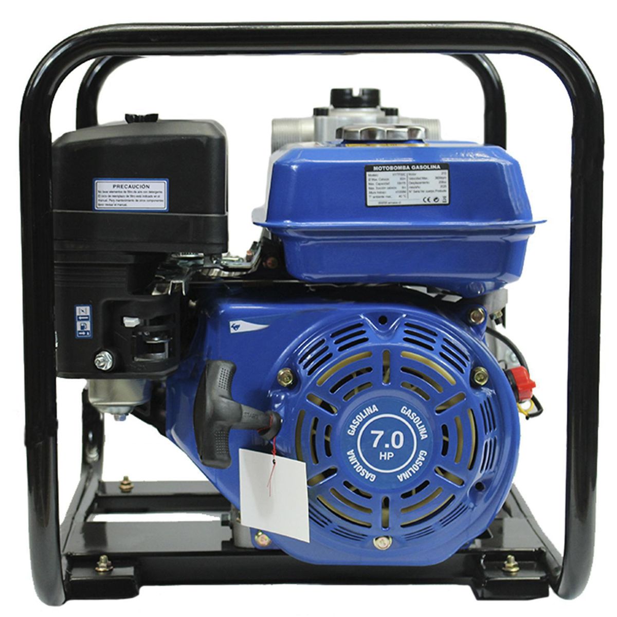 HYUNDAI - Motobomba gasolina 2"x2" partida manual agua limpia