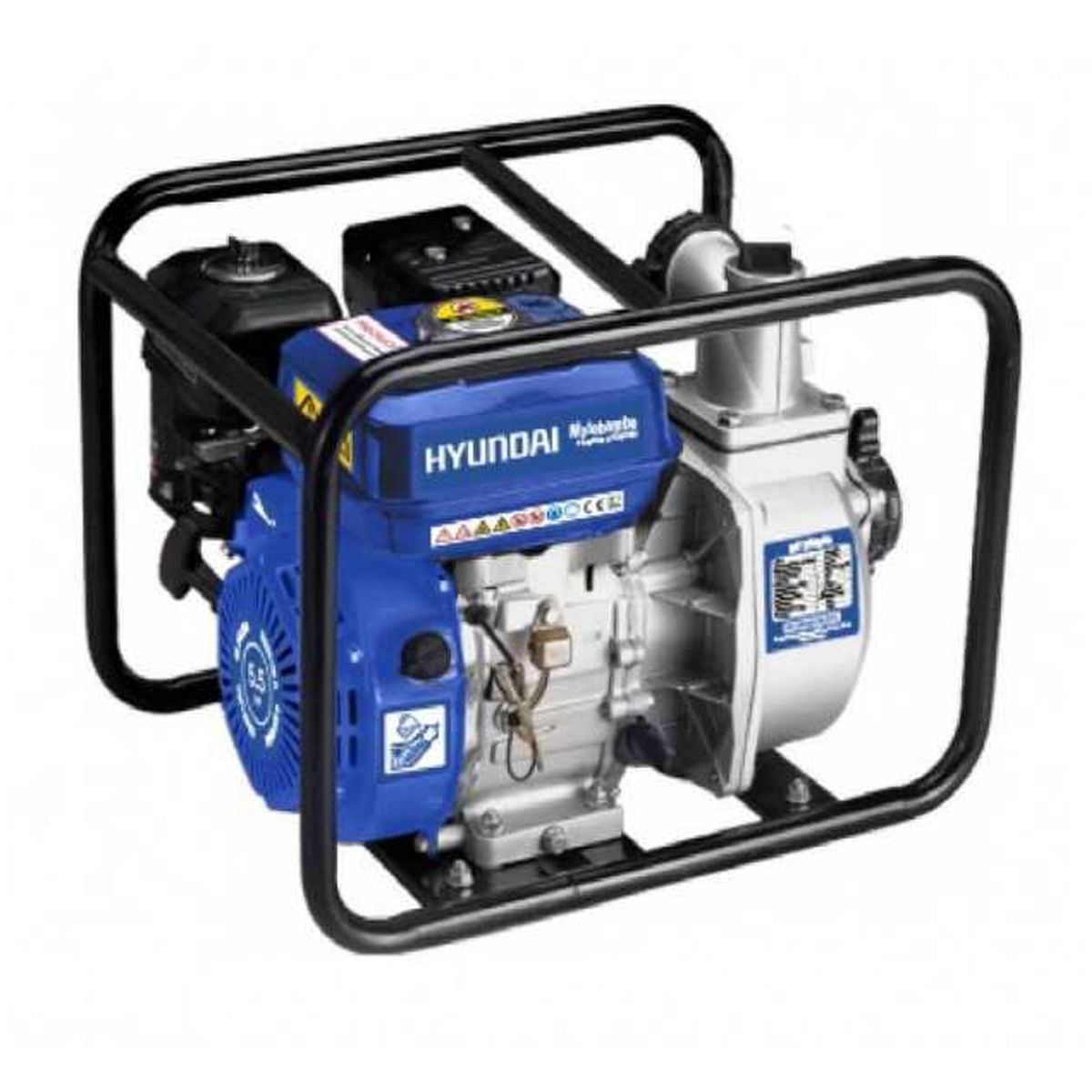 HYUNDAI - Motobomba gasolina 2"x2" partida manual agua limpia
