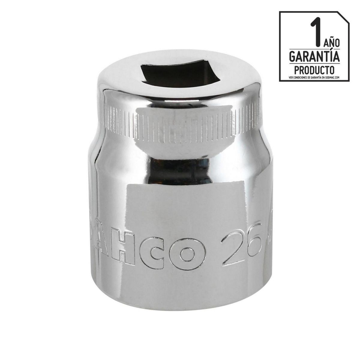 BAHCO - Dado poligonal 1/2"x26 mm acero