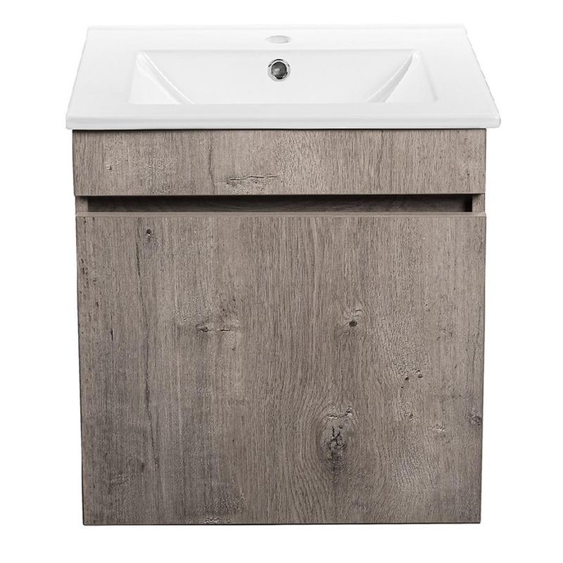 STRETTO - Kit Mueble Moyen 50x46 + Cubierta color lenga