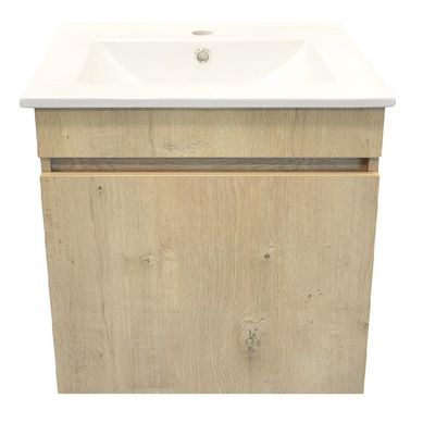 KitMueble Moyen 50x46 + Cubierta color nogal