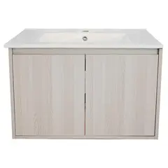STRETTO - Kit Mueble Amélie 60x46 + Cubierta. Color Albayalde