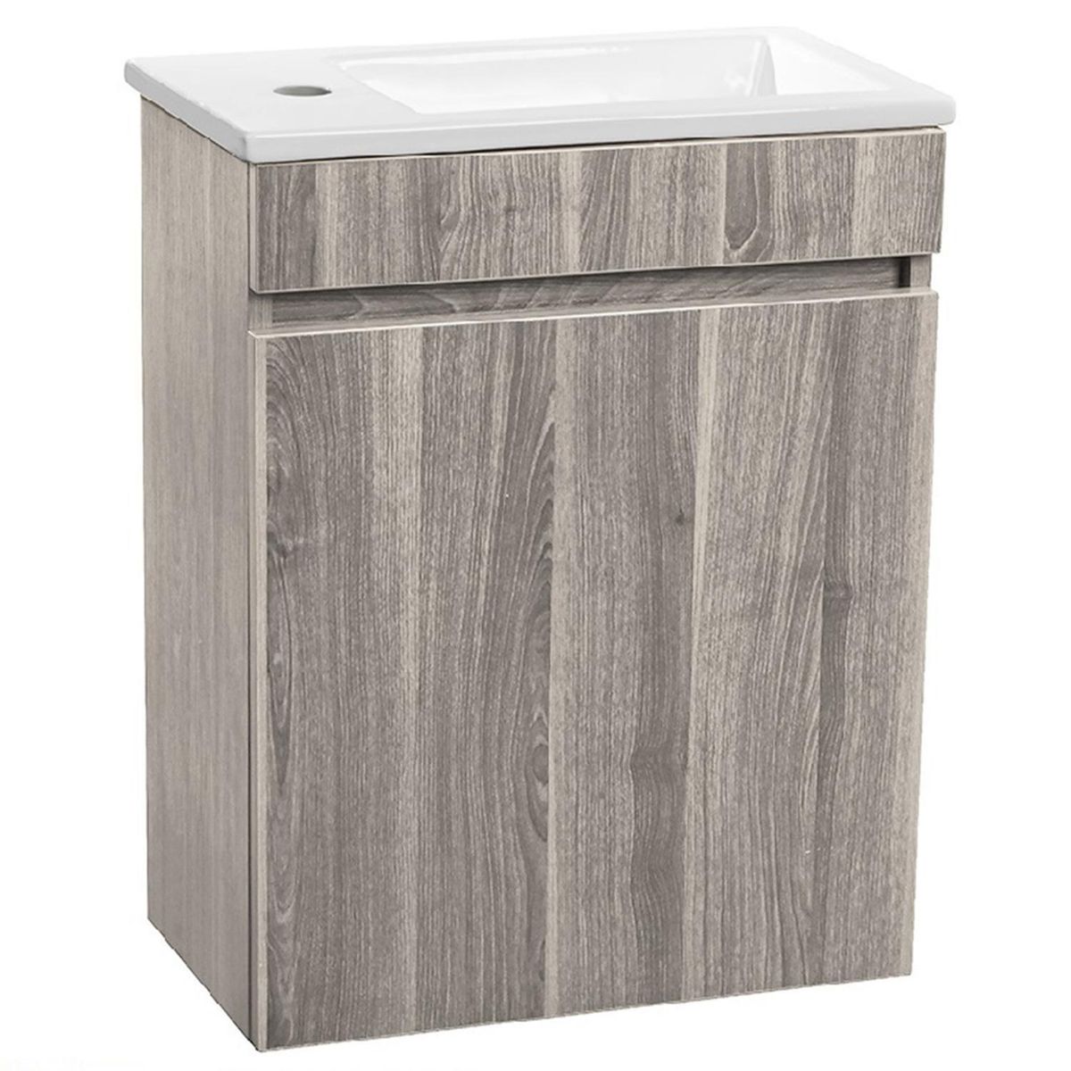 STRETTO - Kit Mueble Petit 46x26 + Cubierta. Color Lenga