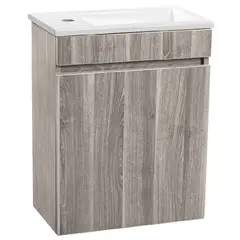 STRETTO - Kit Mueble Petit 46x26 + Cubierta. Color Lenga