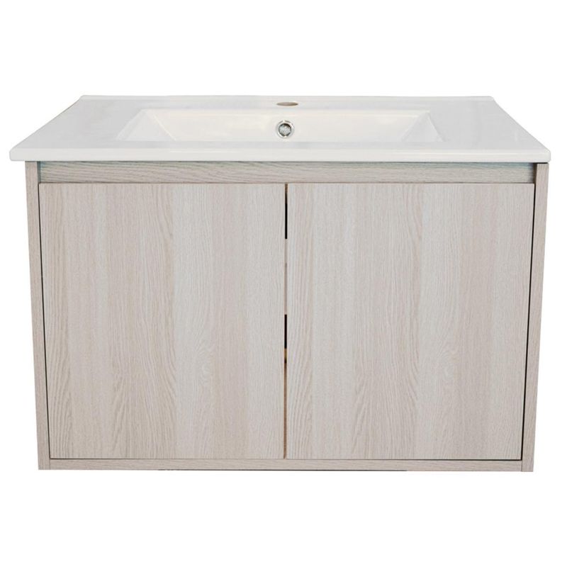 STRETTO - Kit Mueble Amélie 70x46 + Cubierta color Albayalde