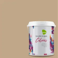 PASSOL - Esmalte al Agua Mate 1 galón(es) Café Finch
