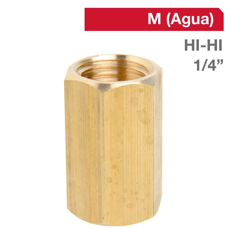 GRIFESA - Niple Bronce HI/HI 1/4"  1u