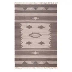 DIB - Alfombra Handw Eco Ethnic 190x290 cm Plástico Taupe