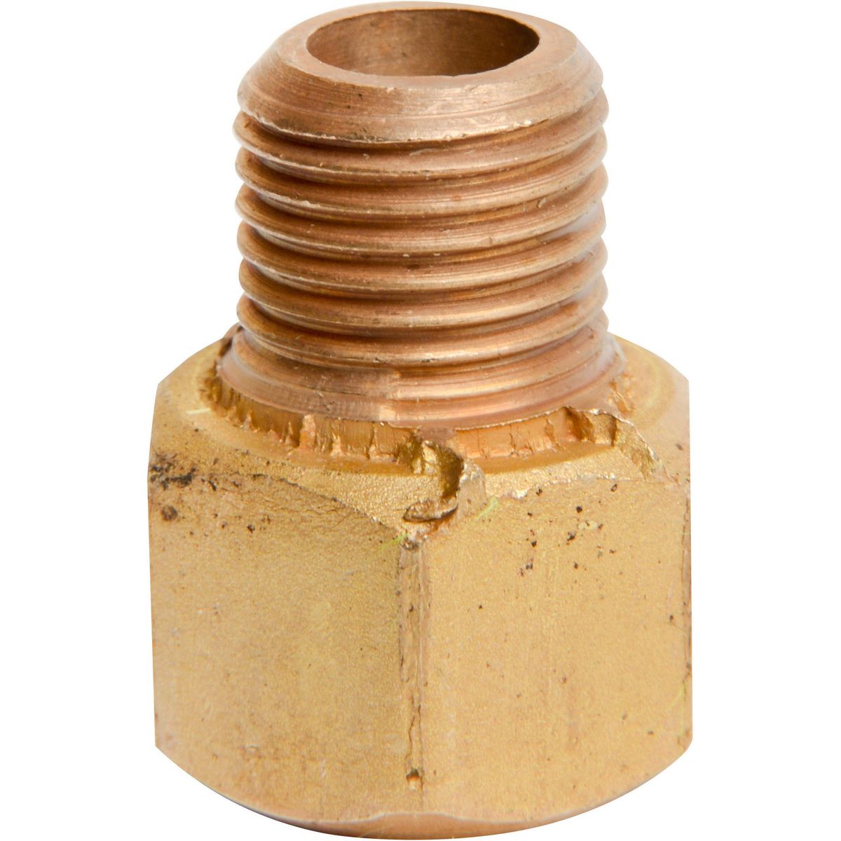 GRIFESA - Niple Bronce HI/HI 1/4" x 3/8" 1u