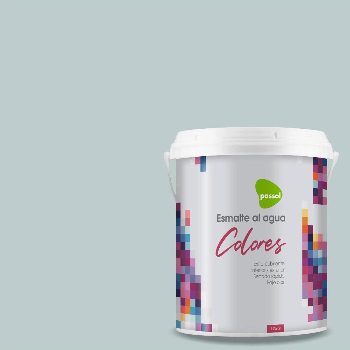 PASSOL - Esmalte al Agua 1 galón(es) Mate Gris Dream Dust