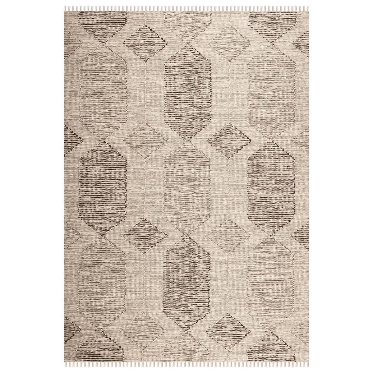 DIB - Alfombra Handw Natural 160x230 cm Lana Gris