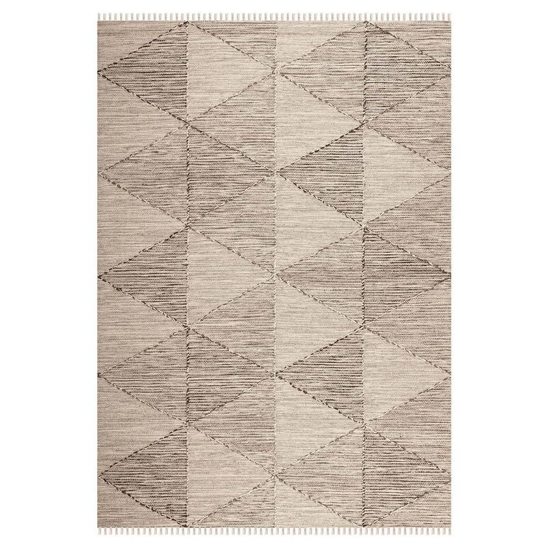 DIB - Alfombra Handw Natural 160x230 cm Lana Gris