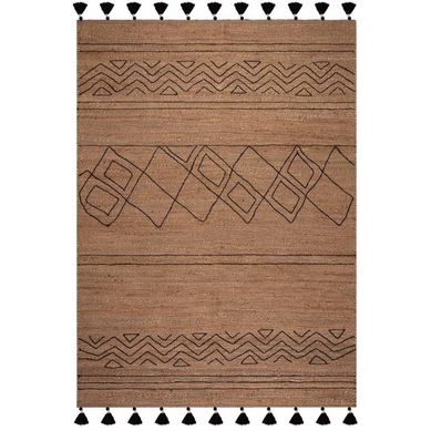 Alfombra Jute Ethnic 190x290 cm 528 Natural