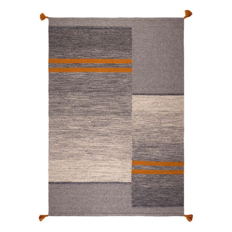 DIB - Alfombra Handw Wool Line 190x290 cm Oro