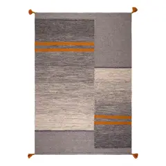 DIB - Alfombra Handw Wool Line 190x290 cm Oro