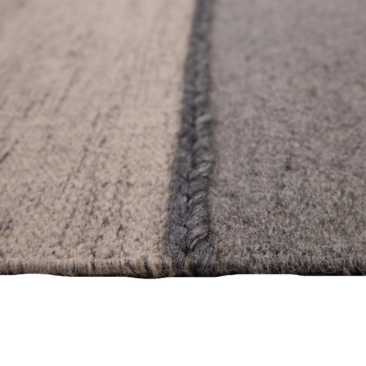 DIB - Alfombra Grande Handw Wool Line 190x290 cm Lana Amarillo