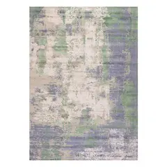 DIB - Alfombra Grande Handl Viscose Des 190x290 cm Algodón Beige